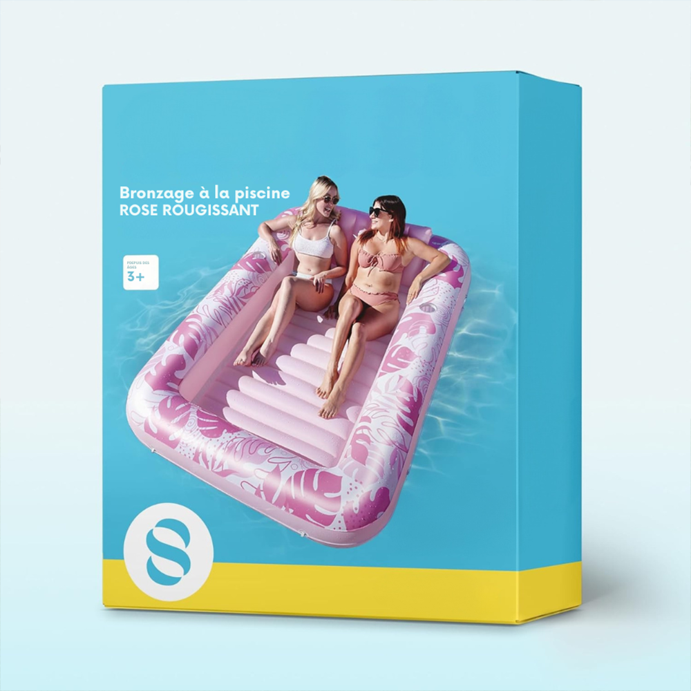 AquaLounge® - Matelas Gonflable XL avec Coussin