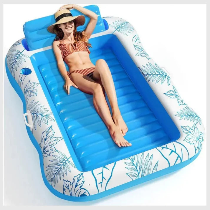 AquaLounge® - Matelas Gonflable XL avec Coussin