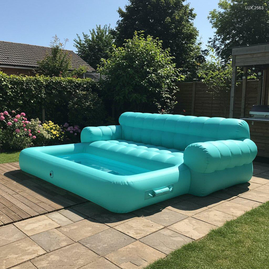 Flotéluxe® XL - Sofa Piscine Gonflable