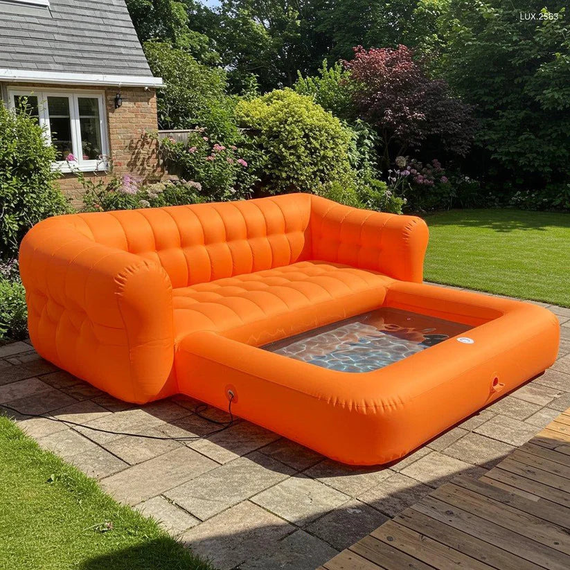 Flotéluxe® XL - Sofa Piscine Gonflable