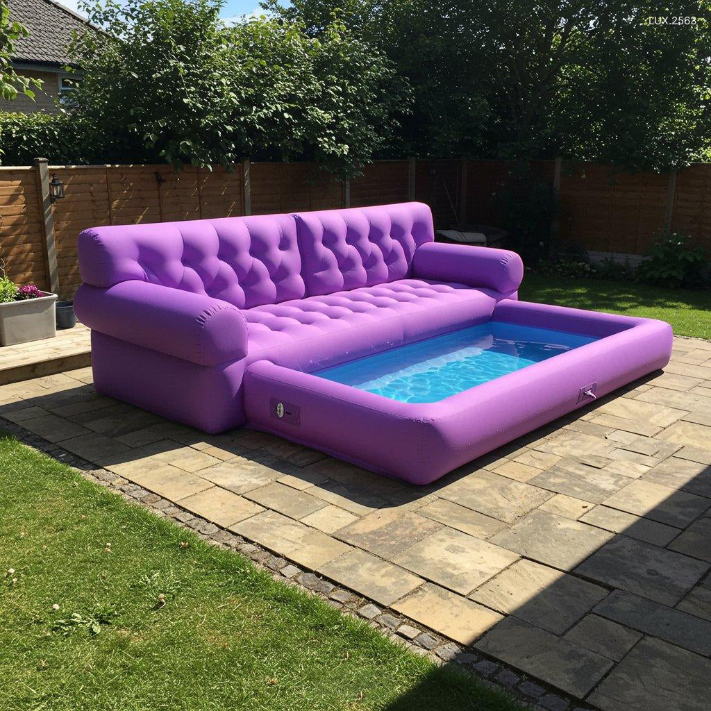 Flotéluxe® XL - Sofa Piscine Gonflable