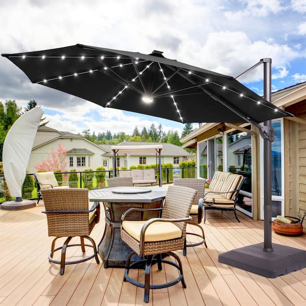 Outdoor Solar Umbrella