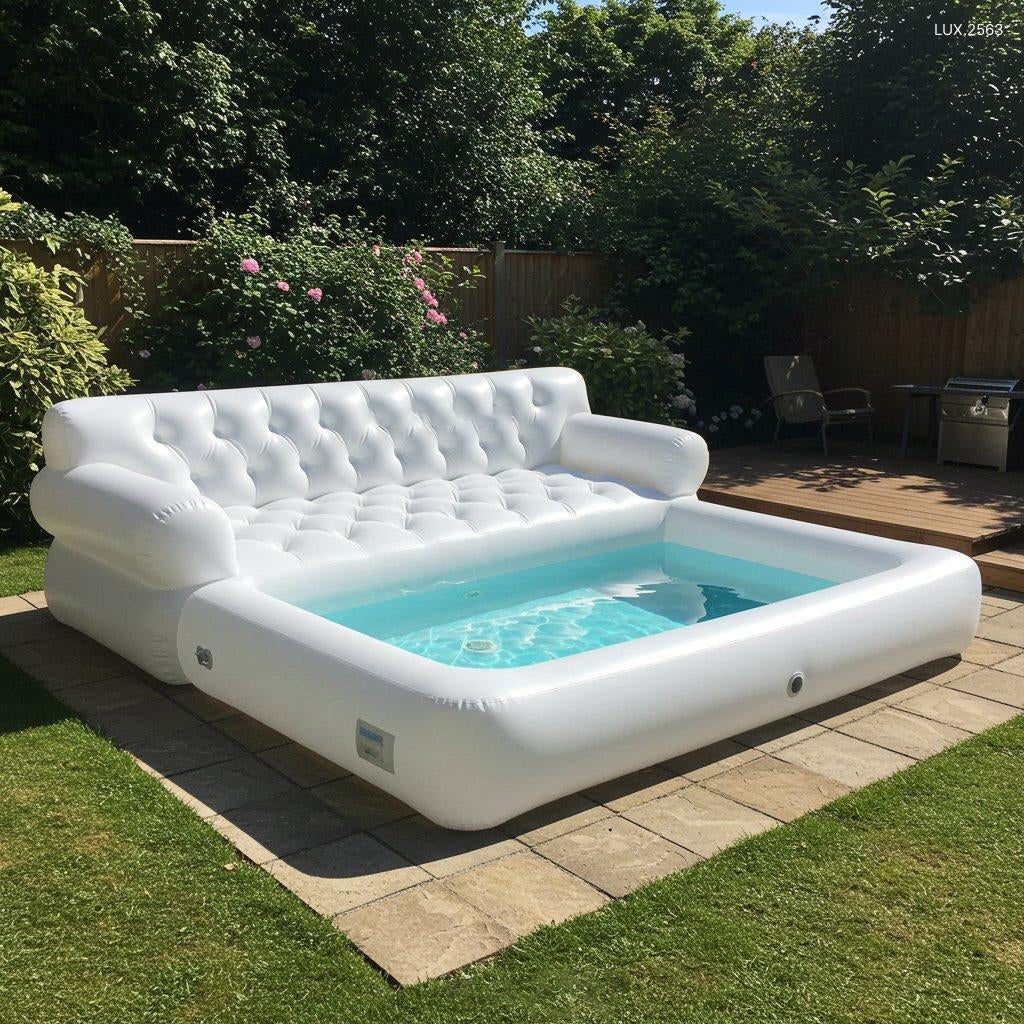 Flotéluxe® XL - Sofa Piscine Gonflable