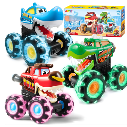 LumiRage® - Voiture Monster aux Grands Pieds Lumineux