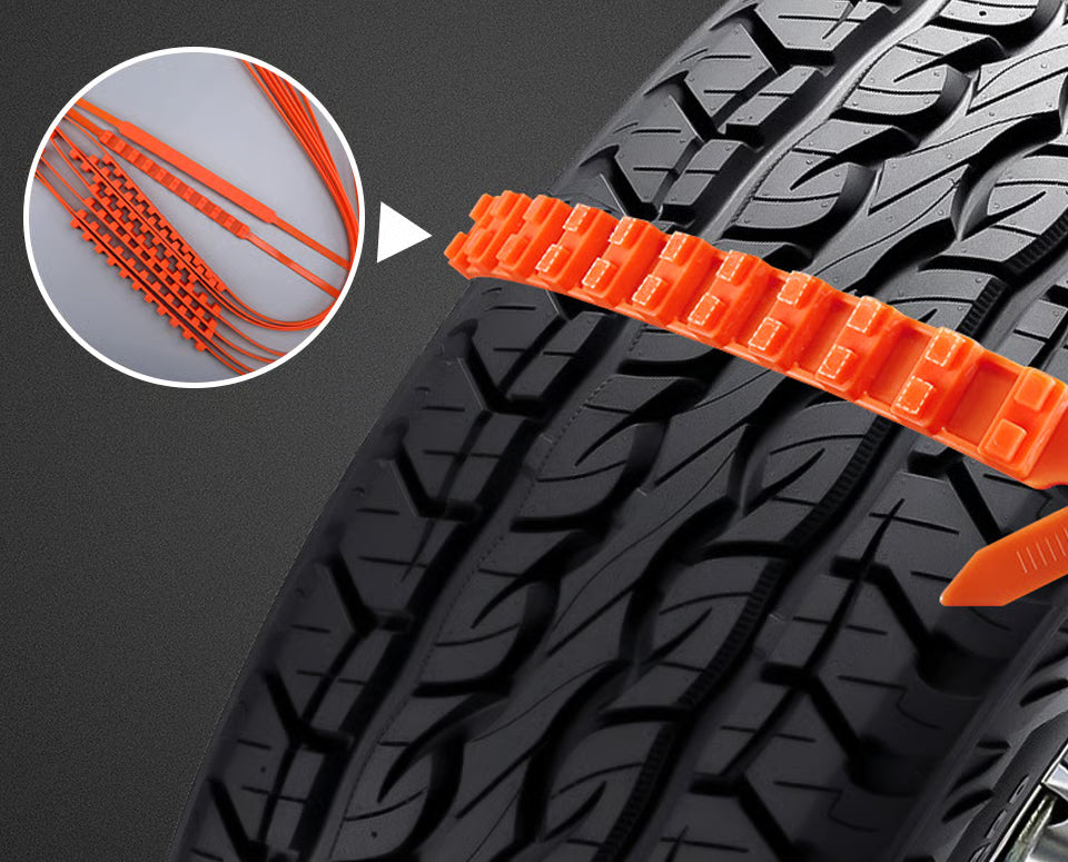 AntiGlissPro® - Chaîne à Enroulement Antidérapante (20 pièces)