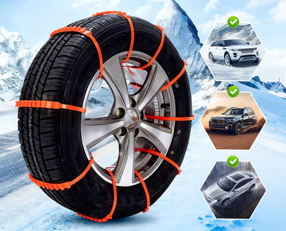 AntiGlissPro® - Chaîne à Enroulement Antidérapante (20 pièces)