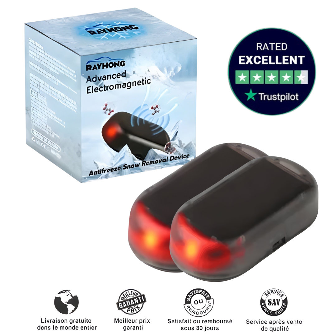 AutoDégel® - Dispositif Antigel Anti-Interférence de Voiture (2 pièces)