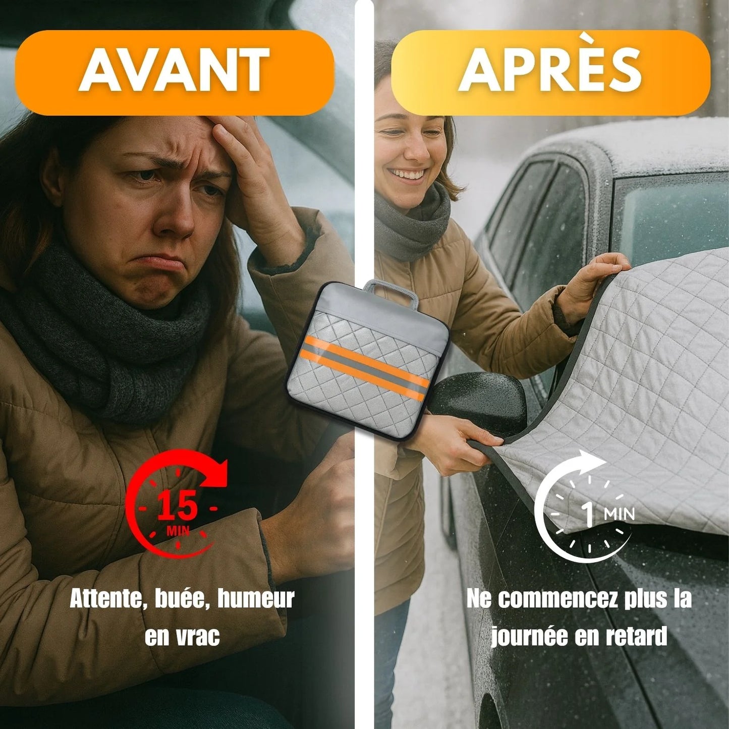 GivreBloc® - Bouclier Certifié  Universel Anti-gel