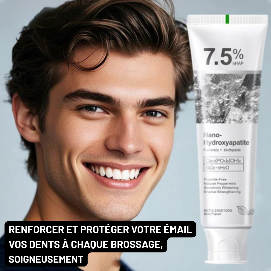 BlanchiPlus® - Dentifrice Blanchissant à l'hydroxyapatite
