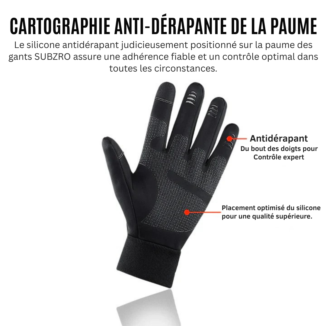 FrostZero® - Gants d'hiver imperméables à 2 couches