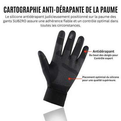 FrostZero® - Gants d'hiver imperméables à 2 couches