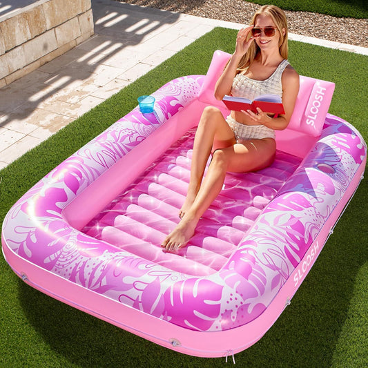 AquaLounge® - Matelas Gonflable XL avec Coussin